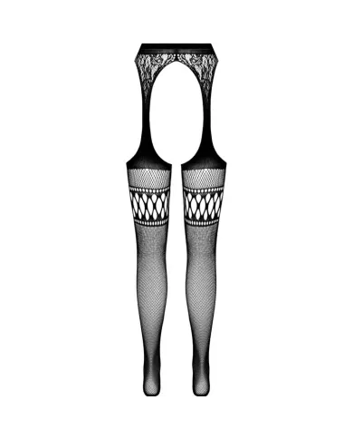 PASSION - COLLANT NOIR AVEC JARRETIÈRE S026 TAILLE UNIQUE PASSION - COLLANT NOIR AVEC JARRETIÈRE S026 TAILLE UNIQUE