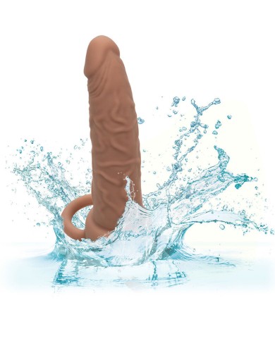 CALEXOTICS - PERFORMANCE MAXX RECHARGEABLE DOUBLE PÉNÉTRATEUR PEAU BRUN