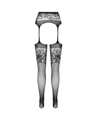 PASSION - S029 COLLANT NOIR AVEC JARRETIÈRE TAILLE UNIQUE PASSION - S029 COLLANT NOIR AVEC JARRETIÈRE TAILLE UNIQUE