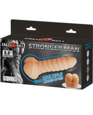 CRAZY BULL - PÉNIS MULTIFONCTIONNEL 21.8 CM
