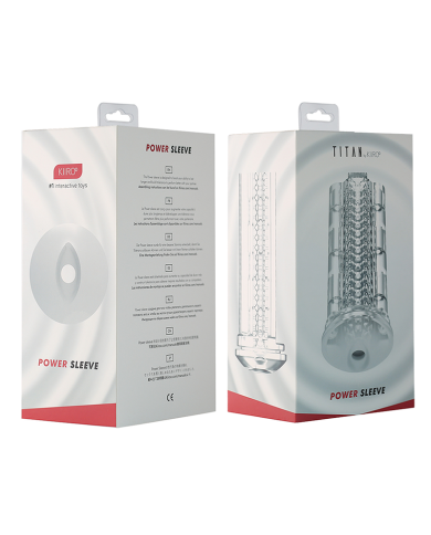 KIIROO - COUVERCLE MASTURBATEUR TITAN PUISSANCE + PERFORMANCE