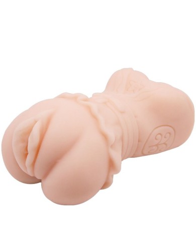 CRAZY BULL - MASTURBADEUR VAGIN PEAU D'EAU AVEC BALLES VIBRANTES