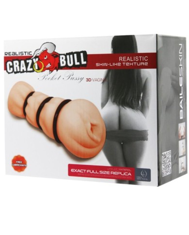 CRAZY BULL - MASTURBATEUR VAGIN AVEC ANNEAUX