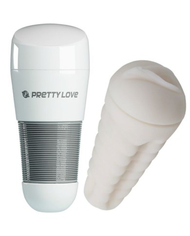 PRETTY LOVE - MASTURBATEUR VAGIN BLANC KITTY