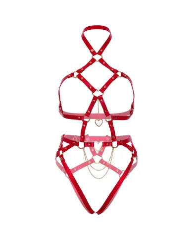 LEG AVENUE - HARNAIS CORPS COEUR ROUGE L LEG AVENUE - HARNAIS CORPS COEUR ROUGE L