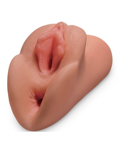 PDX PLUS - CHATTE PARFAITE DOUBLE STROKER VAGIN ET ANO MASTURBATEUR