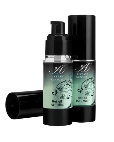 EXTASE SENSUAL - HUILE DE MASSAGE A EFFET GLACE EXTRA FRAÎCHE 100 ML
