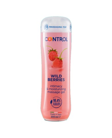 CONTROL - GEL DE MASSAGE 3 EN 1 BAIES SAUVAGES 200 ML