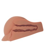 PDX PLUS - MASTURBATEUR NATUREL DOUBLE CUL PARFAIT