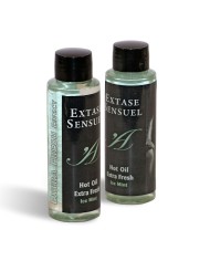 EXTASE SENSUAL - HUILE DE MASSAGE A EFFET GLACE EXTRA FRAÎCHE 100 ML