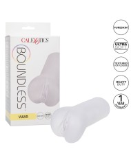 CALEXOTICS - BOUNDLESS VULVA STROKER - TRANSPARENT