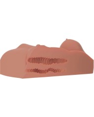 PDX PLUS - MASTURBATEUR FEMME TORSE DOUBLE ENTRÉE CANDY