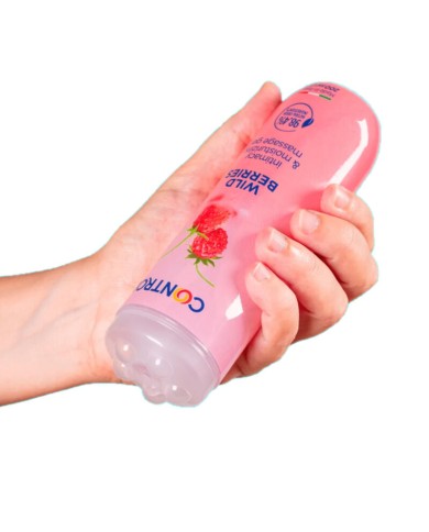 CONTROL - GEL DE MASSAGE 3 EN 1 BAIES SAUVAGES 200 ML
