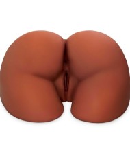 PDX PLUS - MASTURBATEUR MARRON DOUBLE ENTRÉE PERFECT ASS XL