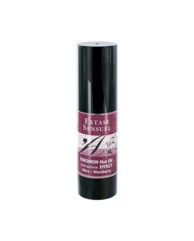EXTASE SENSUAL - HUILE DE MASSAGE EFFET CHAUFFANT AUX PHÉROMONES DE MÛRE 30 ML