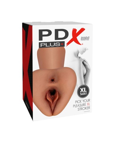 PDX PLUS - PICK YOUR PLEASURE XL STROKER RÉALISTE MARRON