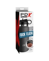 PDX PLUS - FUCK FLASK VAGINE STROKER DISCRET MODÈLE MARRON 2