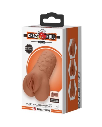 CRAZY BULL - DESSIN DE VAGIN ET D'ANUS ÉCARLATE AVEC CHAIR DE FLEURS