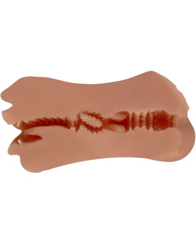 CRAZY BULL - ZOEY DOUBLE MASTURBATEUR BOUCHE ET VAGIN CHAIR