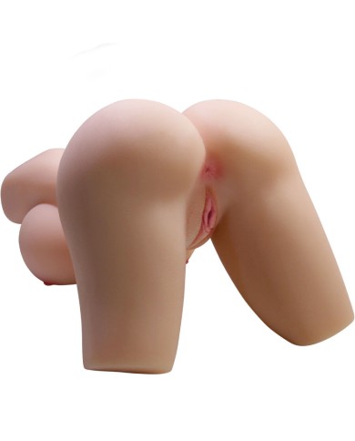CRAZY BULL - TORSE FÉMININ RÉALISTE LILY VAGIN ET ANAL 4 KG