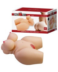 CRAZY BULL - GRACE TORSE FÉMININ RÉALISTE VAGIN ET ANAL 7,5 KG