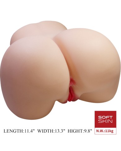 CRAZY BULL - JULIA FESSES FÉMININES RÉALISTES VAGIN ET ANAL 11 KG
