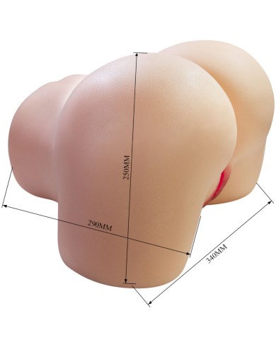 CRAZY BULL - JULIA FESSES FÉMININES RÉALISTES VAGIN ET ANAL 11 KG