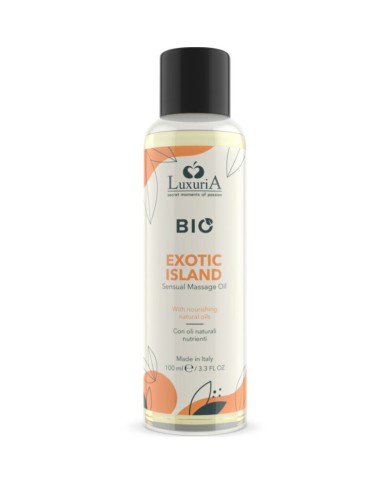 INTIMATELINE LUXURIA - HUILE DE MASSAGE BIO ÎLES EXOTIQUE 100 ML