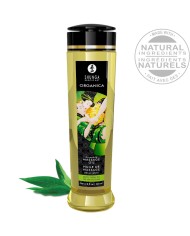 SHUNGA - HUILE DE MASSAGE BIO THÉ VERT 240 ML