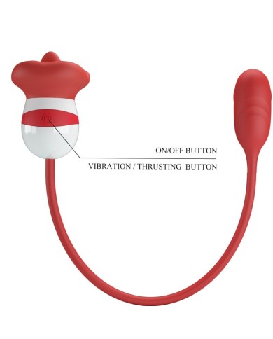 PRETTY LOVE - MASTURBATEUR BOUCHE ROUGE ALIYAH