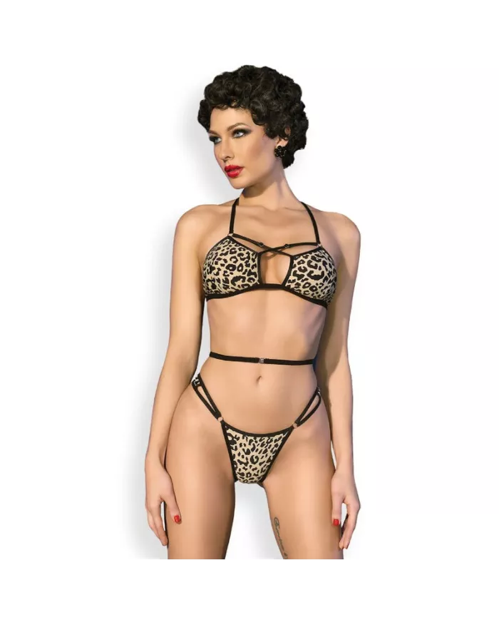 CHILIROSE - CR 4497 BIKINI LÉOPARD S/M