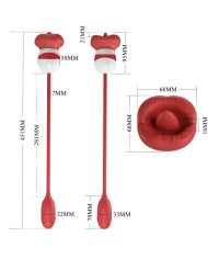 PRETTY LOVE - MASTURBATEUR BOUCHE ROUGE ALIYAH