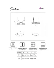 LIVCO CORSETTI FASHION - CERISEMA LC 21005 SOUTIEN-GORGE + CULOTTE CORAIL
