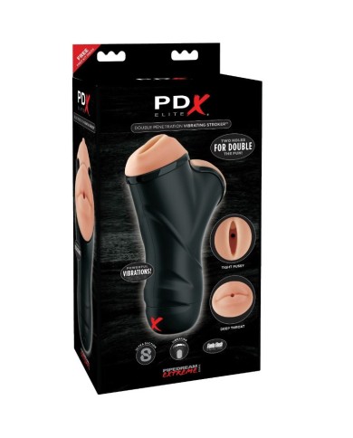 PDX ELITE - COUREUR VIBRANT DOUBLE PÉNÉTRATION