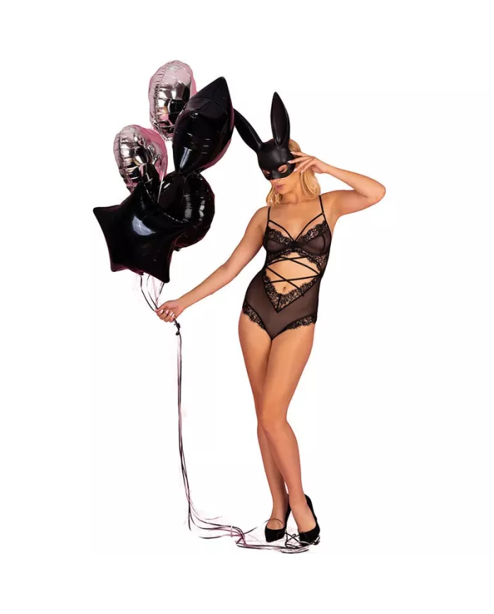 LIVCO CORSETTI FASHION - KYLSSIAM LC 90613 CORPS NOIR L/XL