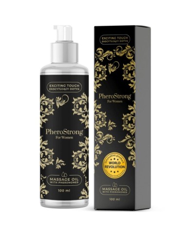PHEROSTRONG - HUILE DE MASSAGE POUR FEMME 100 ML