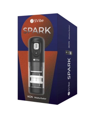 SNAIL VIBE - MASTURBATEUR IKON SPARK À POUSSÉE ET ROTATION