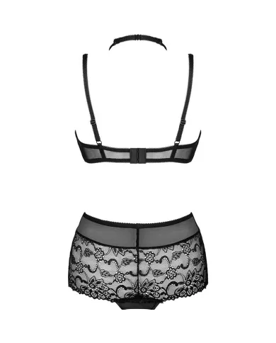 LIVCO CORSETTI FASHION - LINERA FOR THE SENSES COLLECTION SOUTIEN-GORGE + CULOTTE NOIR LIVCO CORSETTI FASHION - LINERA FOR THE SENSES COLLECTION SOUTIEN-GORGE + CULOTTE NOIR