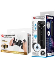 PRETTY LOVE - AETOLA MASTURBATEUR AUTOMATIQUE MULTIFONCTION AVEC POIGNÉE NOIR