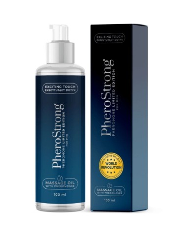 PHEROSTRONG - HUILE DE MASSAGE ÉDITION LIMITÉE POUR HOMME 100 ML