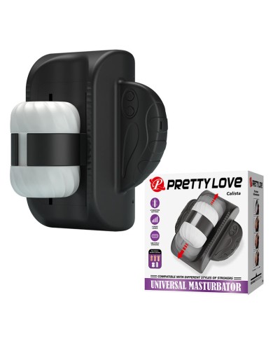 PRETTY LOVE - CALISTA MASTURBATEUR AUTOMATIQUE UNIVERSEL NOIR