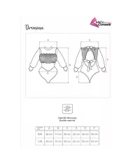 LIVCO CORSETTI FASHION - BODY DRIMINA LC90690 BLEU MARINE L/XL