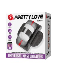 PRETTY LOVE - CALISTA MASTURBATEUR AUTOMATIQUE UNIVERSEL NOIR
