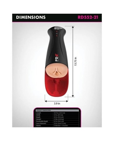 PDX ELITE - FUCK-O-MATIC PRO XL MASTURBATEUR AUTOMATIQUE 42 CM