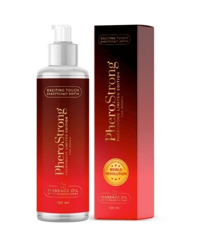 PHEROSTRONG - HUILE DE MASSAGE ÉDITION LIMITÉE POUR FEMME 100 ML