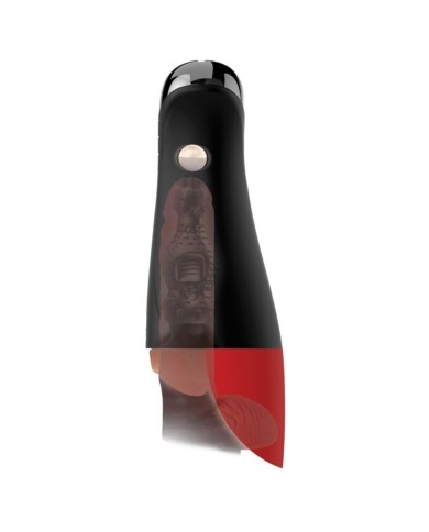 PDX ELITE - FAP-O-MATIC PRO XL, masturbateur vibrant automatique, marron, 34,9 cm