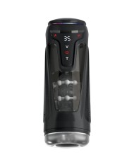 PDX ELITE - MOTO-BATOR PRO MASTURBATEUR À POUSSE AUTOMATIQUE VIBRANT ET CHAUFFANT 26,5 CM
