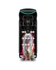 PDX ELITE - MOTO-BATOR PRO MASTURBATEUR À POUSSE AUTOMATIQUE VIBRANT ET CHAUFFANT 26,5 CM