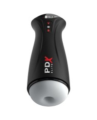 PDX ELITE - MASTURBATEUR MASCULIN TRANSPARENT FAP-GASM AVEC SUCCION INTERMITTENTE