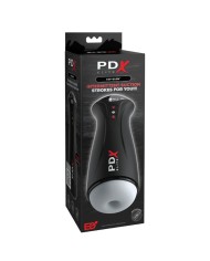 PDX ELITE - MASTURBATEUR MASCULIN TRANSPARENT FAP-GASM AVEC SUCCION INTERMITTENTE